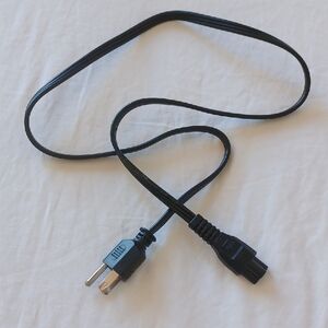 AC Power Cord Cable for Printer Laptop Notebook TV 110V 3 Prong Black 3 ft NWOT